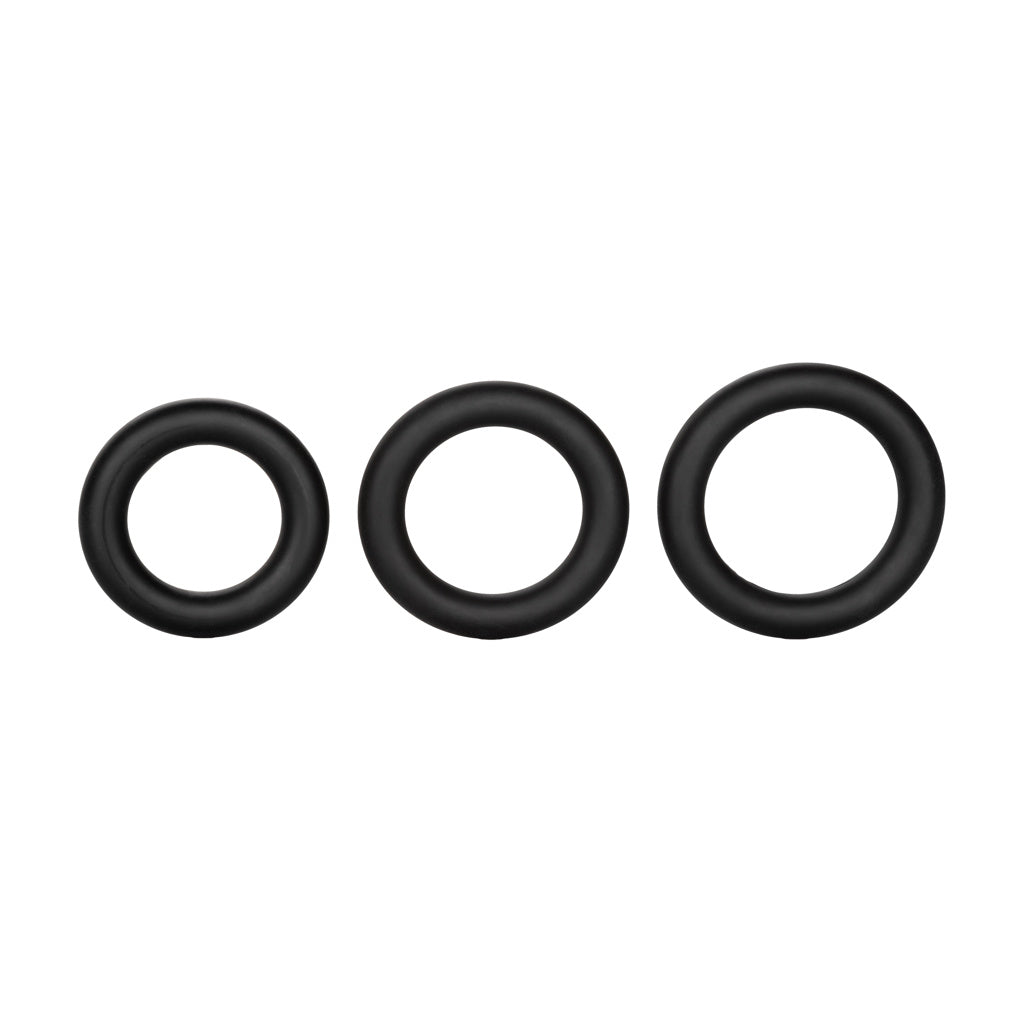 Dr. Joel Kaplan - Silicone Support Rings - Noir