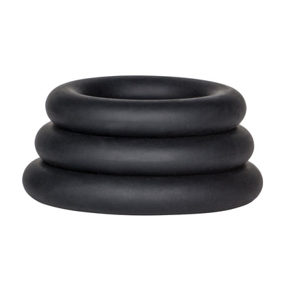 Dr. Joel Kaplan - Silicone Support Rings - Noir