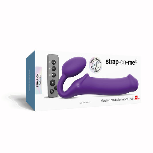 Strap-on-me - Strap-On Vibrant 3 Moteur - TG - Mauve