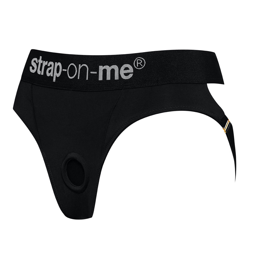 Strap-on-me - Harnais Heroine - Noir - Moyen