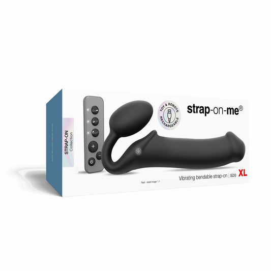 Strap-on-me - Strap-On Vibrant 3 Moteur - TG - Noir
