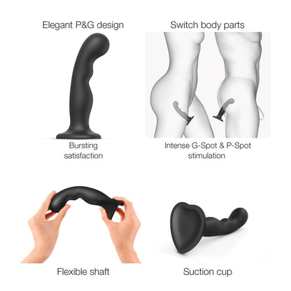 Strap-on-me - Dildo Plug P&G - Petit Noir