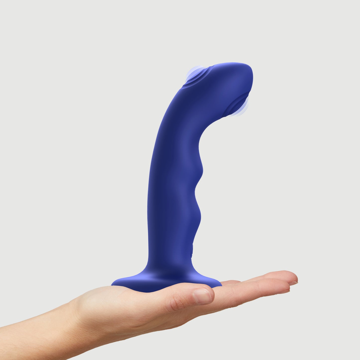 Strap-on-me - Tapping Dildo Wave - M - Bleu