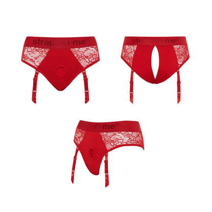Strap-on-me - Harnais Diva - Rouge - TG