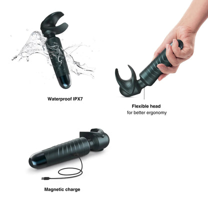 Man.Wand - Evo Stimulateur Vibrant - Gris