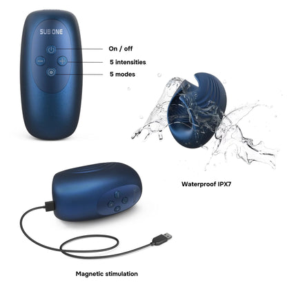 Man.Wand - Sub.One Stimulateur Tapotement - Bleu