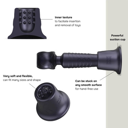 Man.Wand - Holden Support Pour Wand - Noir