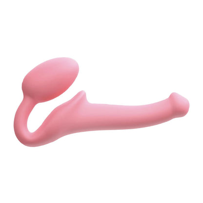 Strap-on-me - Silicone Bendable Strap-On - Petit - Rose