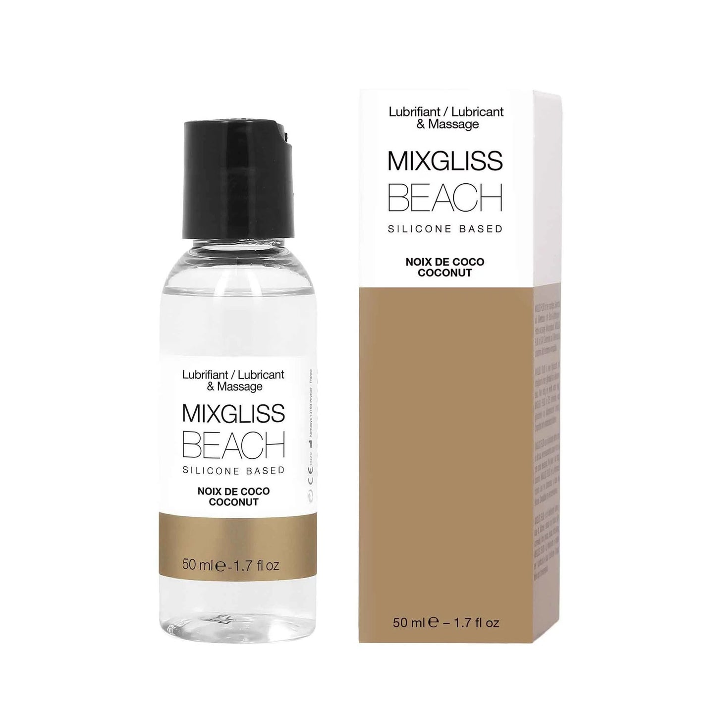MixGliss - BEACH Lubrifiant Noix de Coco - 50ml