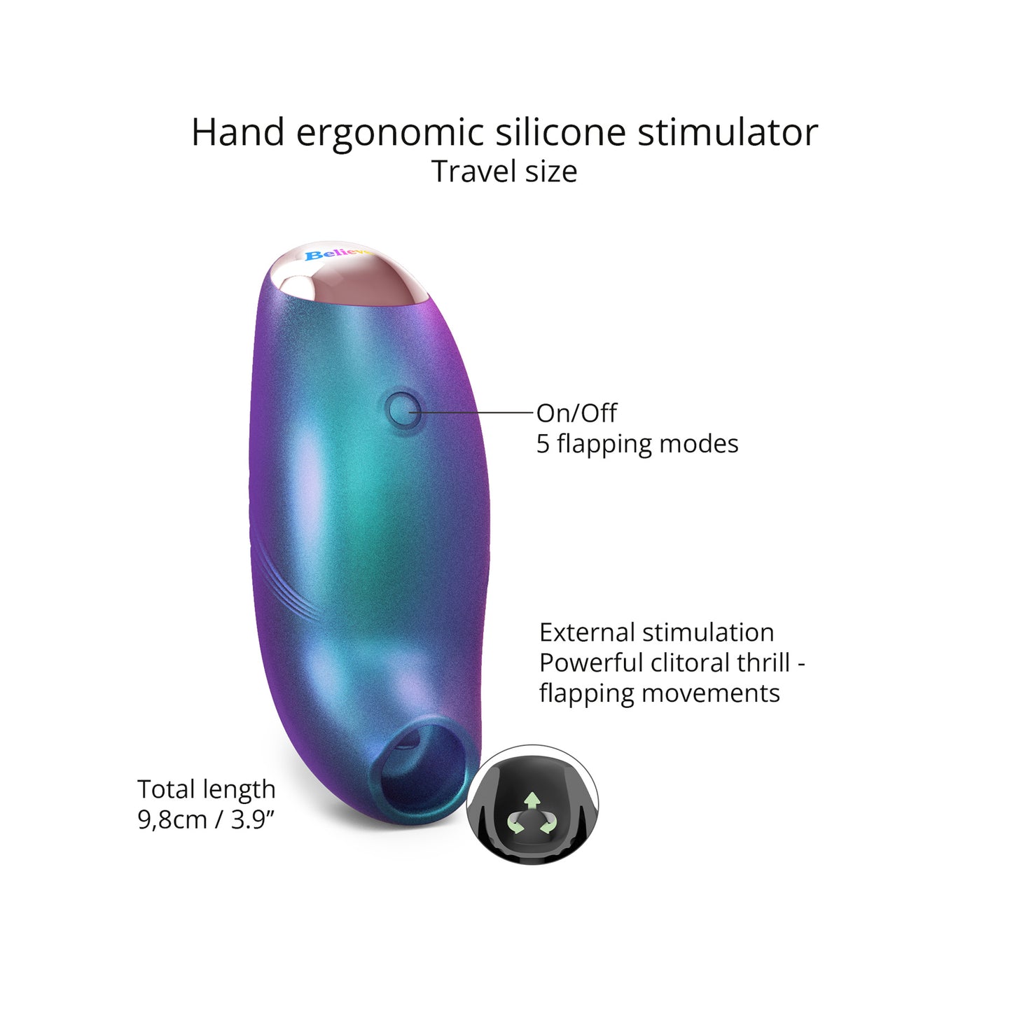 Love to Love - Believer - Turquoise