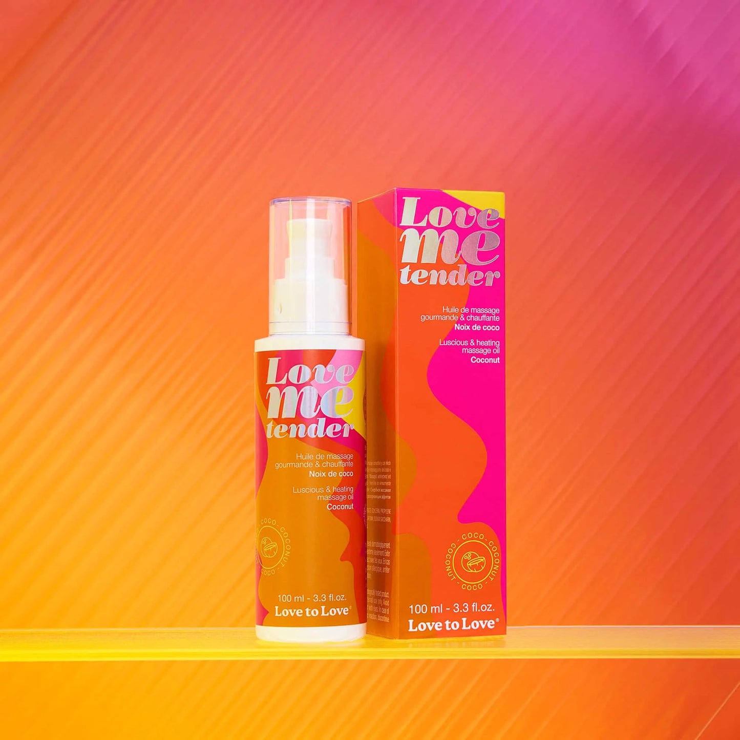 Love Me Tender - Huile de Massage - Noix de Coco