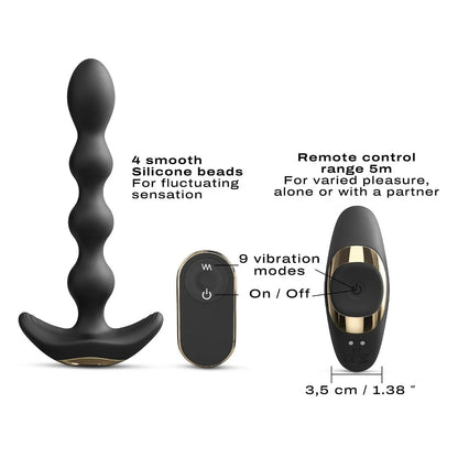 Dorcel - Flexi Balls Anal Beads - Noir