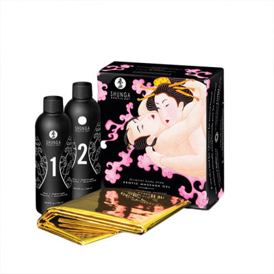 Shunga - Corps à Corps Oriental Gelée De Massage Érotique Fraise