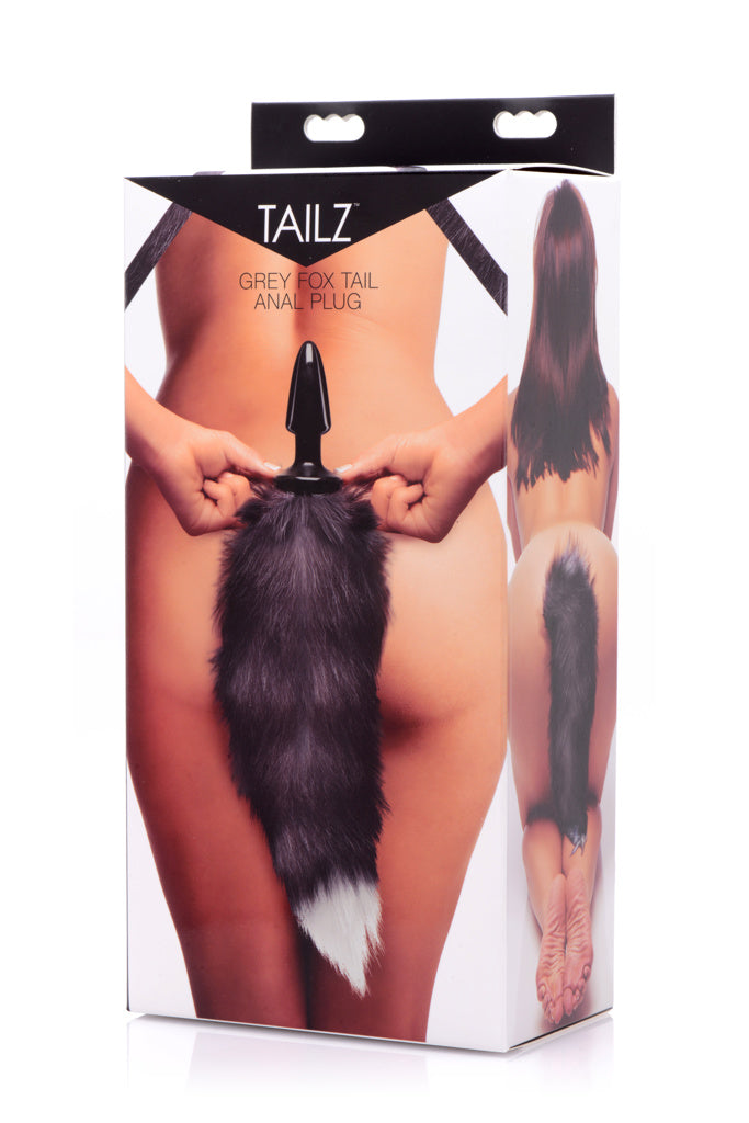 Tailz - Plug Anal Avec Queue De Renard - Gris