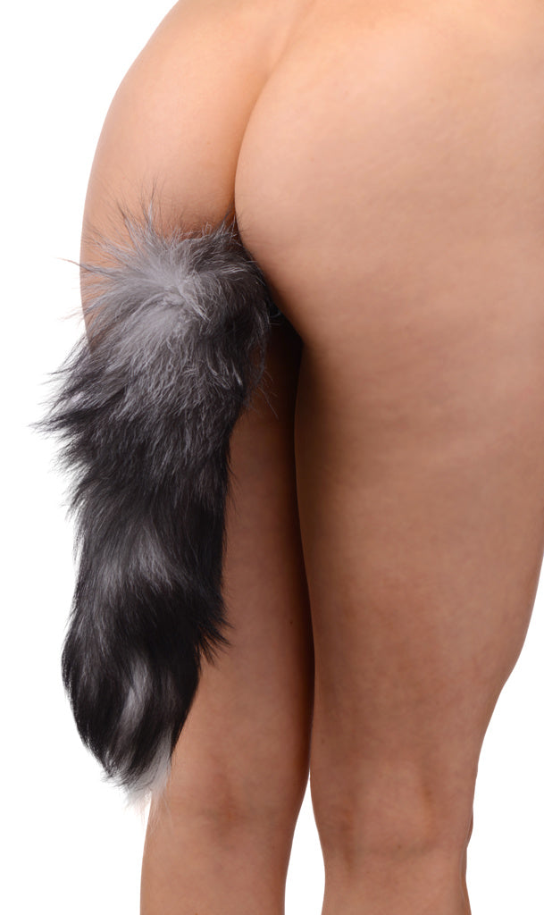 Tailz - Plug Anal Avec Queue De Renard - Gris