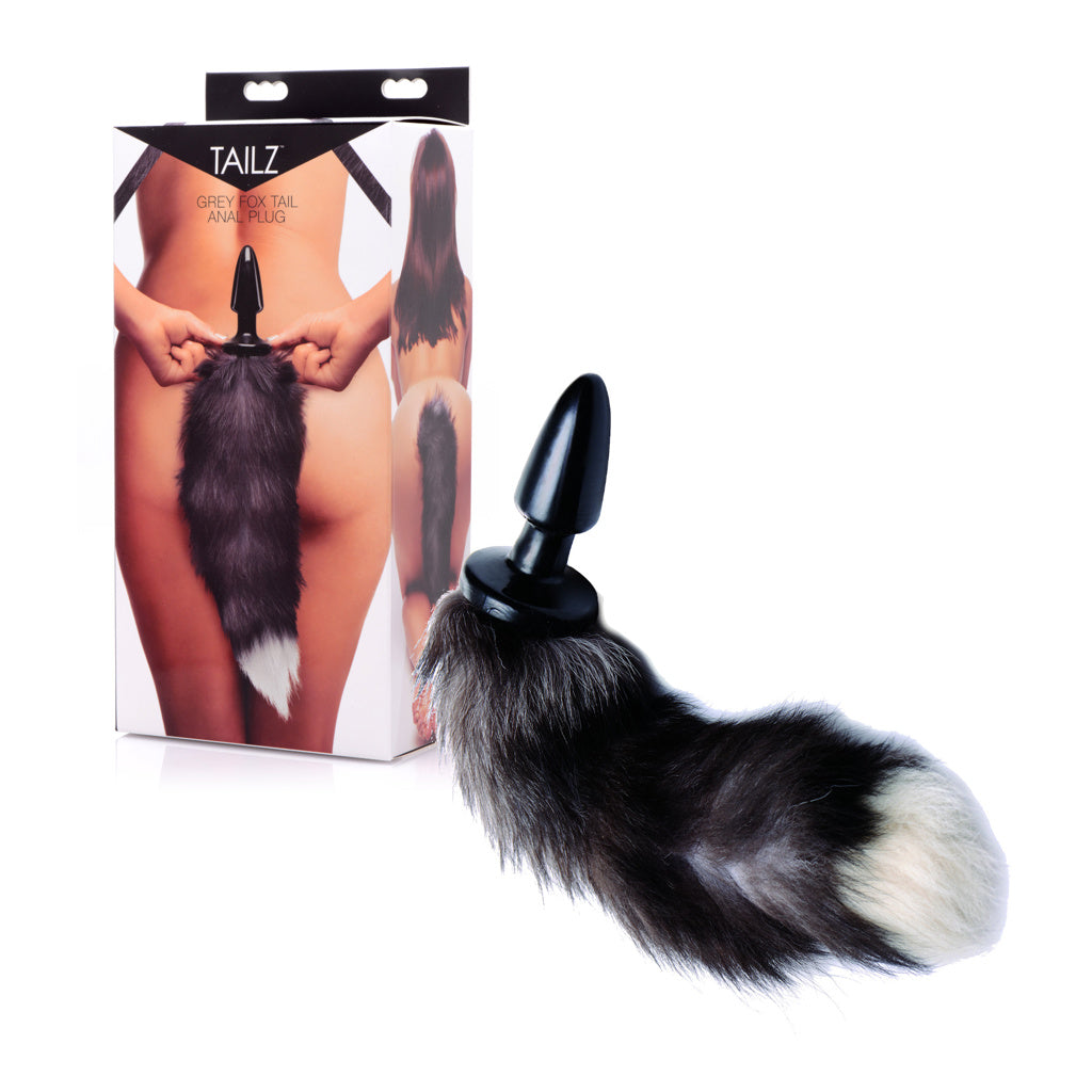Tailz - Plug Anal Avec Queue De Renard - Gris