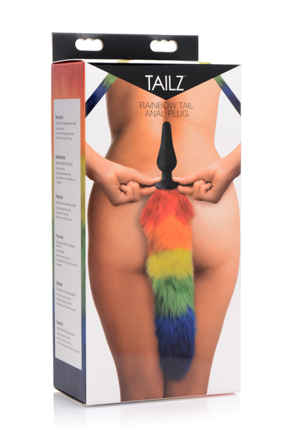 Tailz - Plug Anal Avec Queue Arc-en-ciel