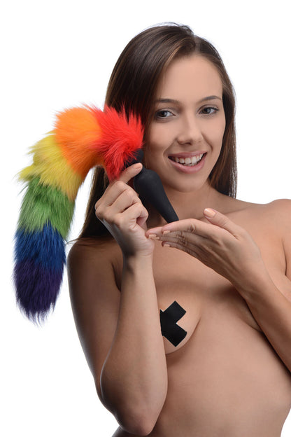 Tailz - Plug Anal Avec Queue Arc-en-ciel