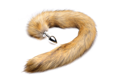 Tailz - Plug Anal En Métal Avec Queue De Vison Extra Longue - Blond