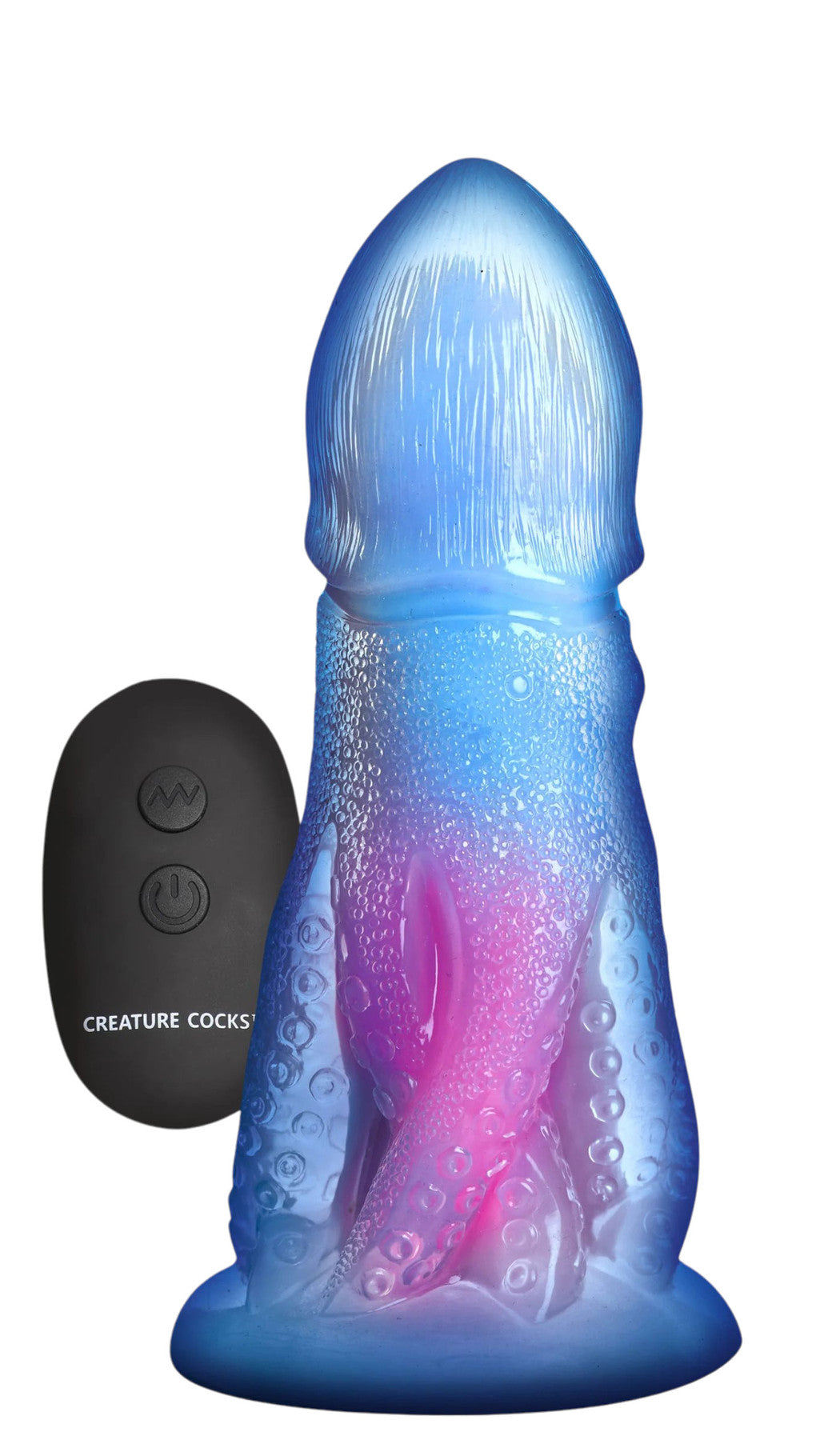 Creature Cock - Cocktopus Deluxe Vibrating Dildo Glow-in-the-Dark
