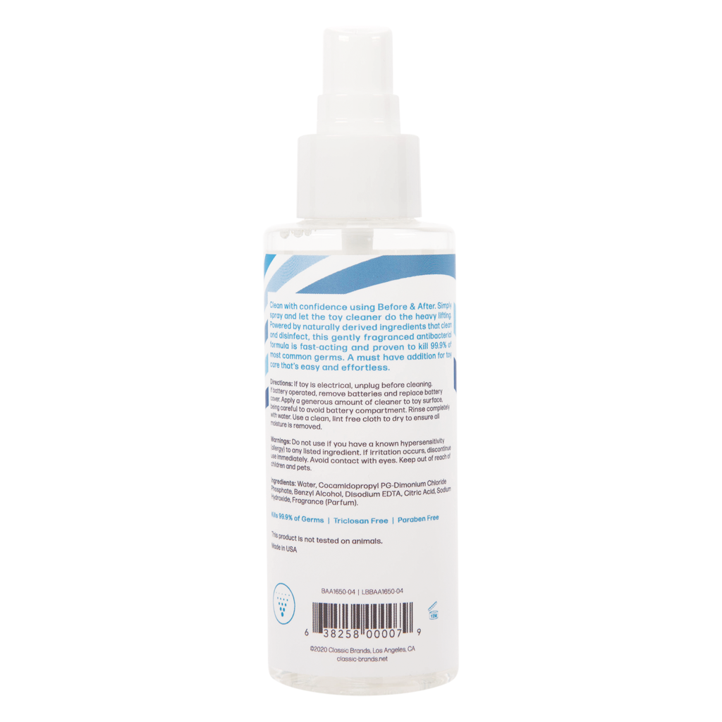 Before & After - Spray nettoyant pour jouets 4oz