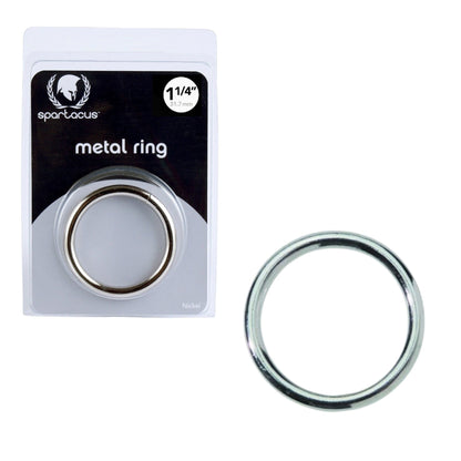 Spartacus - Nickel Cock Ring - 1.25 pouces
