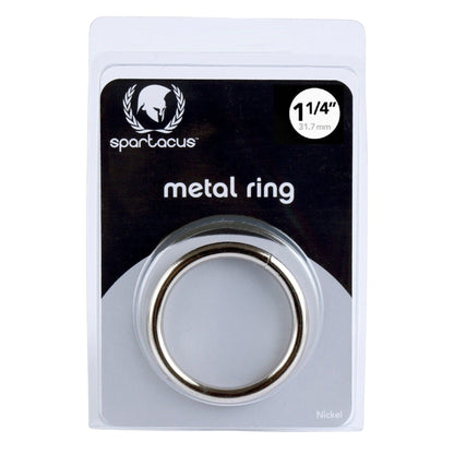 Spartacus - Nickel Cock Ring - 1.25 pouces