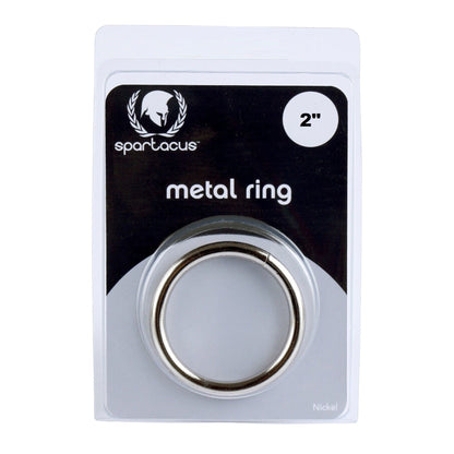 Spartacus - Nickel Cock Ring - 2 pouces