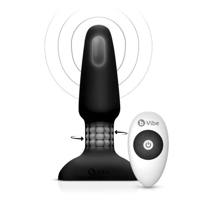 B-Vibe - Rimming Plug V2 - Noir
