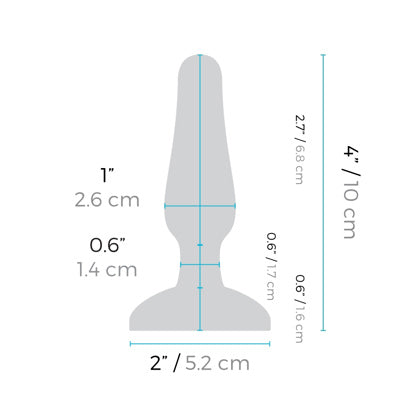 B-Vibe - Novice Plug - Noir