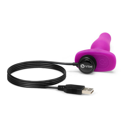 B-Vibe - Novice Plug - Fuchsia