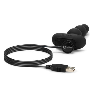 B-Vibe - Triplet Anal Beads - Noir