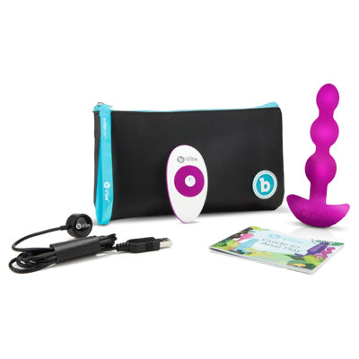 B-Vibe - Triplet Anal Beads - Fuchsia