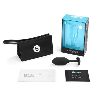 B-Vibe - Snug Plug 2 - Noir
