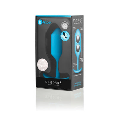 B-Vibe - Snug Plug 3 - Turquoise