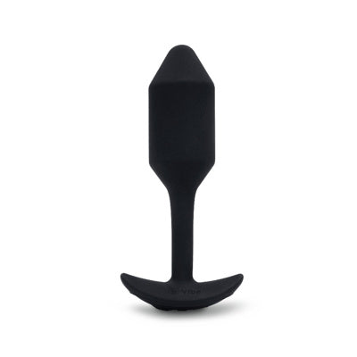 B-Vibe - Vibrating Snug Plug Médium - Noir