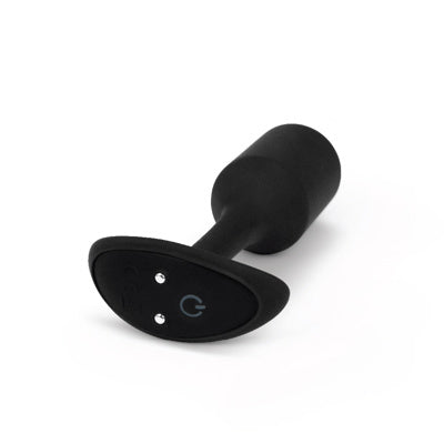 B-Vibe - Vibrating Snug Plug Médium - Noir