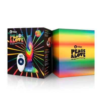 B-Vibe - Ensemble Rimming Plug Peace & Love