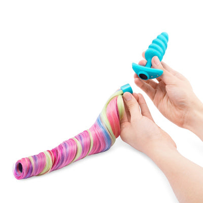 B-Vibe - Ensemble de Plug Anale Vibrante Licorne
