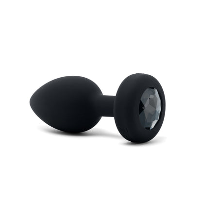 B-Vibe - Vibrating Jewel Plug - M/G - Noir