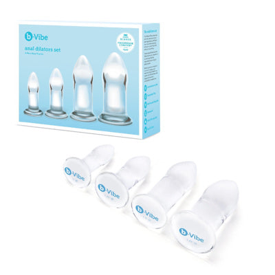 B-Vibe - Ensemble De Dilatateurs Anaux En Verre