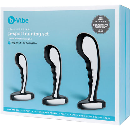 B-Vibe - Stainless P Spot Training Set