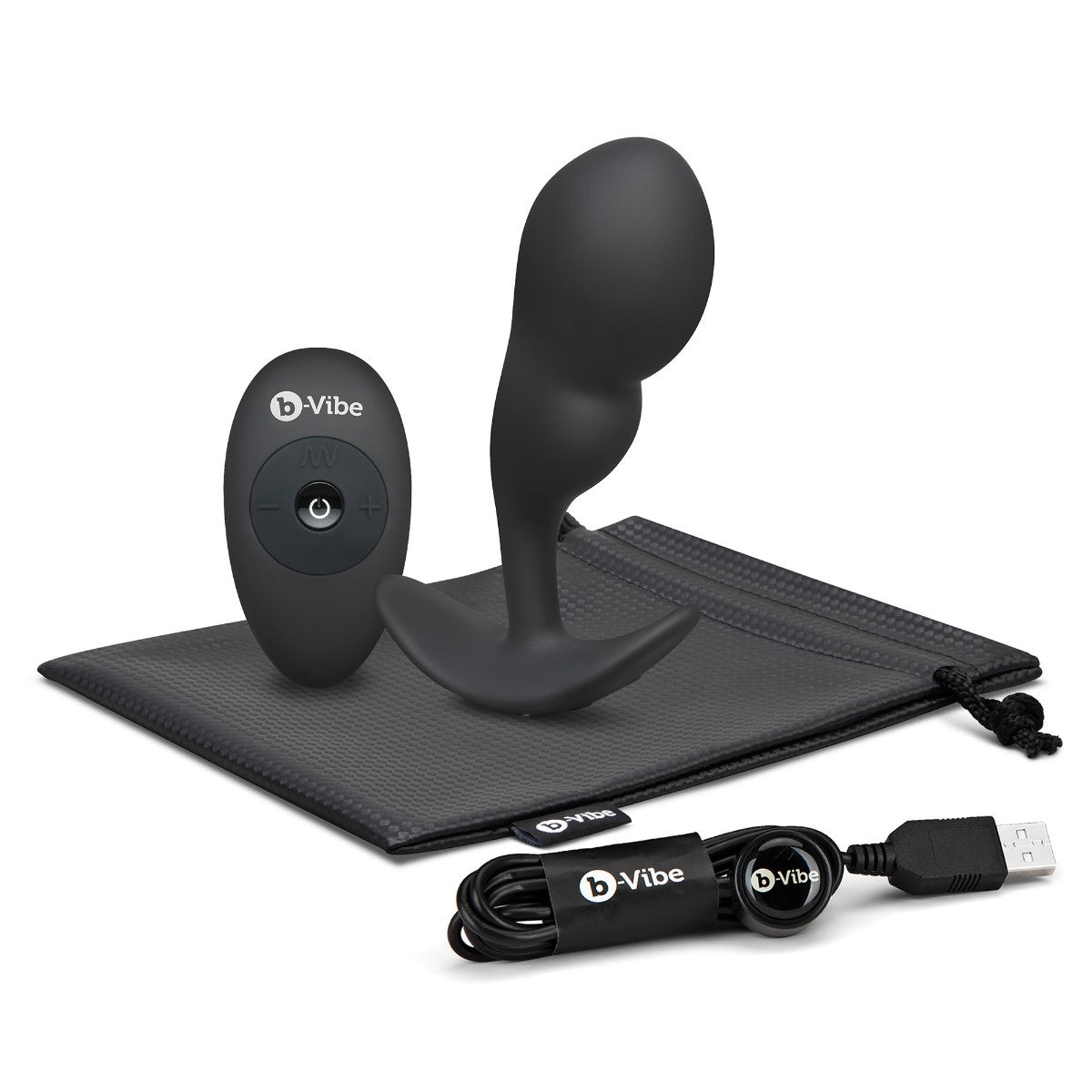 B-Vibe - Remote Control P-Spot Snug Plug 145g - Medium