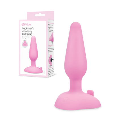 B-Vibe - Beginner's Vibrating Butt Plug - Rose