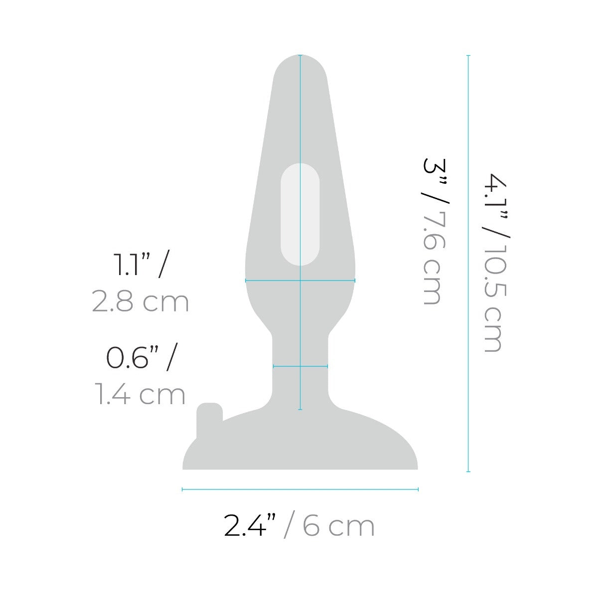 B-Vibe - Beginner's Vibrating Butt Plug - Rose