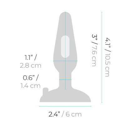 B-Vibe - Beginner's Vibrating Butt Plug - Rose