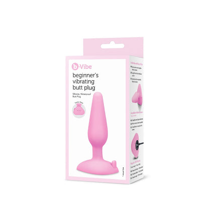 B-Vibe - Beginner's Vibrating Butt Plug - Rose