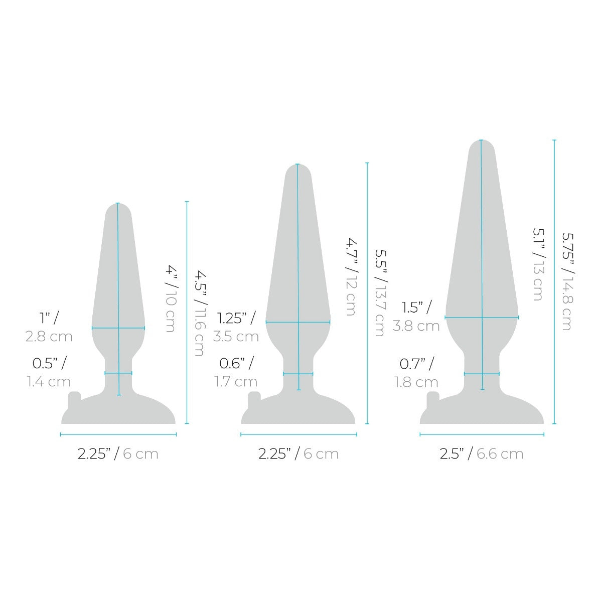 B-Vibe - 3Pc Anal Training Kit