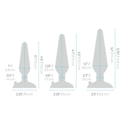B-Vibe - 3Pc Anal Training Kit