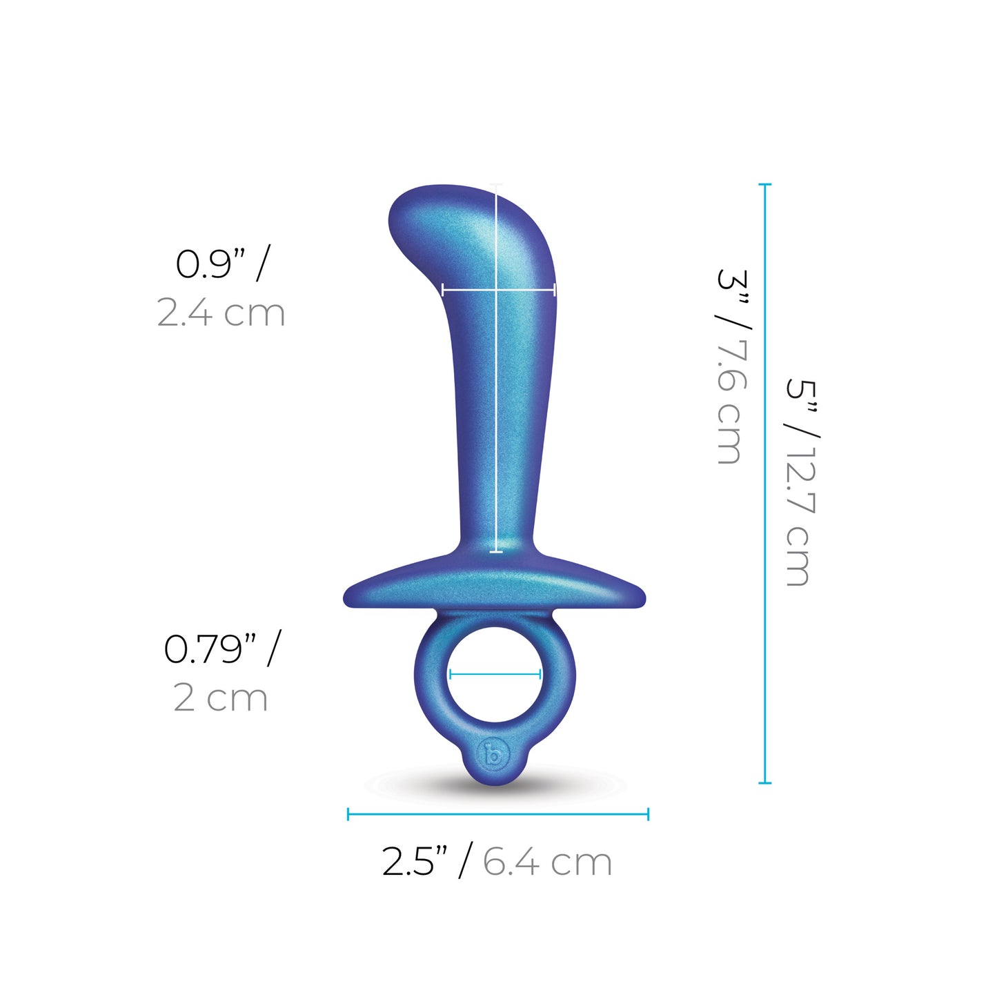 B-Vibe Butties - Thumb Silicone Prostate Plug